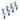Universal titanium camber adjustment bolt kit in polished — 8 M6 socket cap bolts for coilover and air suspension top hats