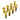 Universal titanium camber adjustment bolt kit in gold — 8 M6 socket cap bolts for coilover and air suspension top hats