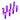 Universal titanium camber adjustment bolt kit in purple — 8 M6 socket cap bolts for coilover and air suspension top hats