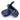 Titanium AeroCatch hood pin bolt kit in blue — set of 12 countersunk bolts for 120 Series latches