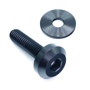 Black Titanium Bolt and Washer Dress Up Hardware