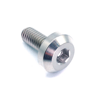M6 x 1.00 x 15mm Motor Head Bolt – Raw Titanium Dress Up Hardware