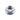 M7 x 1.00 titanium flange nut in polished color