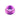M7 x 1.00 titanium flange nut in purple color