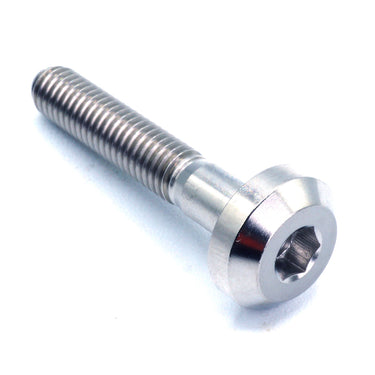 M6 x 1.00 x 35mm Motor Head Bolt – Raw Titanium Dress Up Hardware
