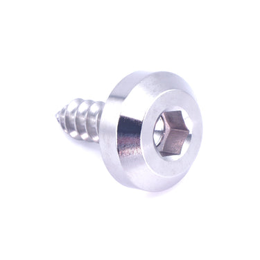 M5 x 2.0 x 15mm Polished GR5 Titanium Motor Head Screw - Fast Turn Fittings