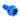 5/16-18 x 3/4" Blue Titanium Dual Drive Bolt — Grade 5 Ti-6Al-4V dress up hardware by Fast Turn Fittings