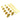 Stage 1 titanium engine bay hardware kit for 1999-2005 Mazda Miata NB in Gold — 18 bolts, 12 flat washers, and 2 flange nuts