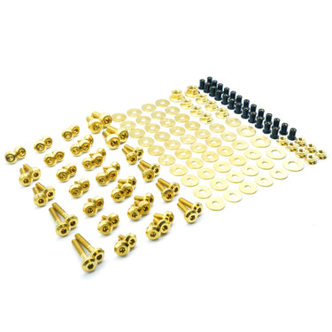 Stage 2 titanium engine bay hardware kit for 2023 Nissan Z – full set of bolts, nuts, and washers