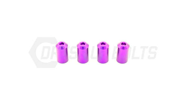 Titanium Valve Stem Caps - Bullet Design - DressUpBolts.com
