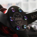 Titanium Hardware Steering Wheel Kit - Motor Head Design