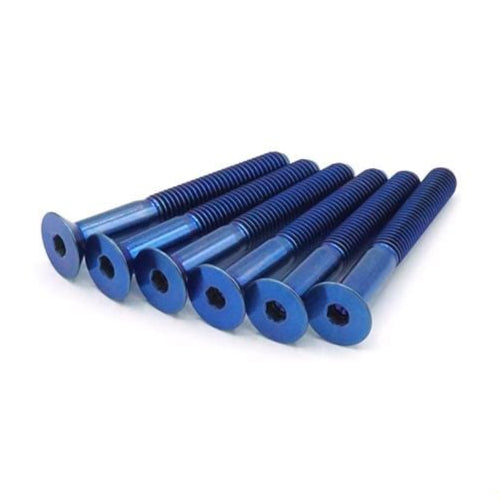 40mm Titanium Dress Up Bolts Steering Wheel Kit - DressUpBolts.com