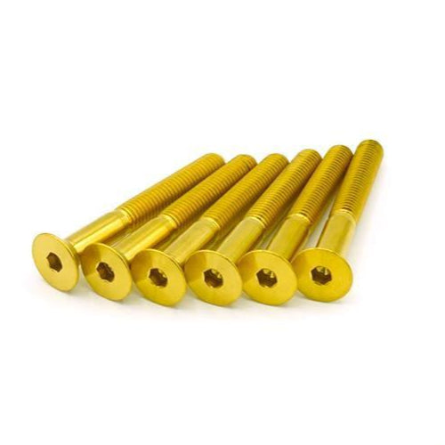 40mm Titanium Dress Up Bolts Steering Wheel Kit - DressUpBolts.com