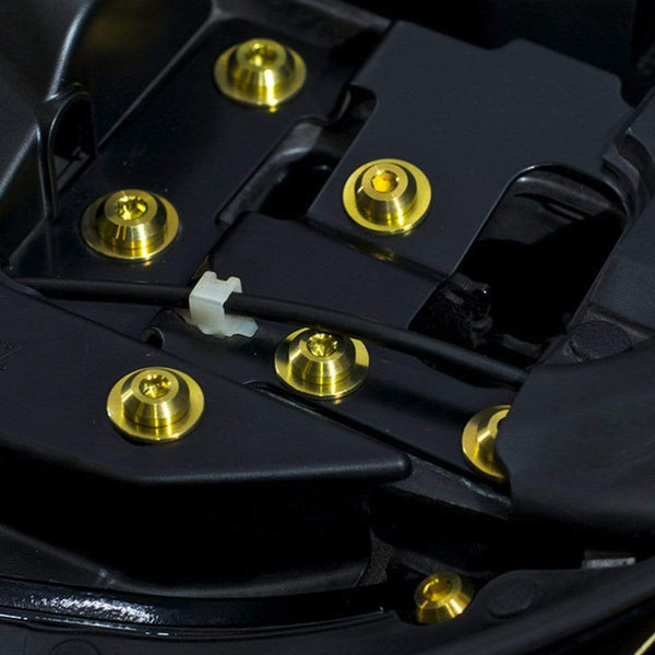 Infiniti G37 Coupe and Sedan (2008-2013) V36 Titanium Dress Up Bolts Engine Bay Kit - DressUpBolts.com