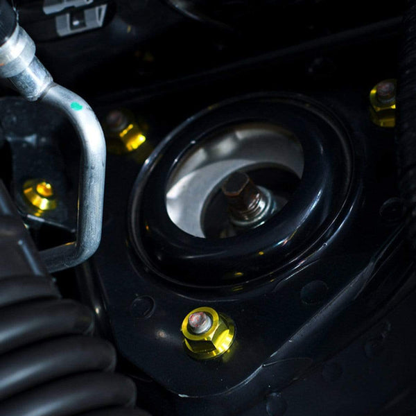 Infiniti G37 Coupe and Sedan (2008-2013) V36 Titanium Dress Up Bolts Engine Bay Kit - DressUpBolts.com