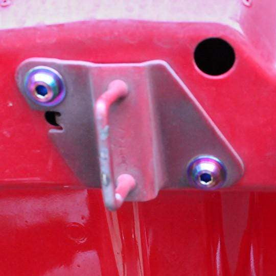 Pontiac Firebird/Trans Am (1998-2002) F-Body Titanium Dress Up Bolts Hood Kit - DressUpBolts.com