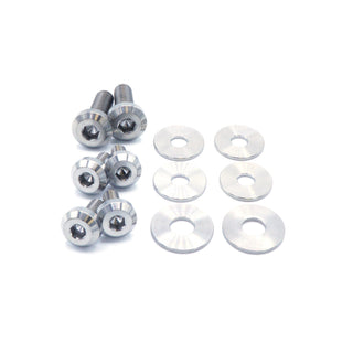 Buy polished Titanium Hardware Kit - Verus Engineering Turbo Heat Shield (Toyota Supra MKV)