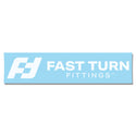 Fast Turn Brand Logo Die Cut Sticker