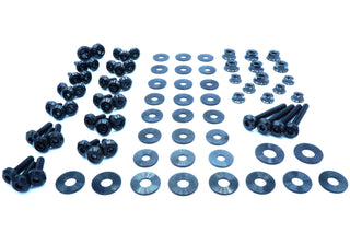 Buy black Stage 2 Titanium Hardware Engine Bay Kit - BMW E82 135i (2007-2012)