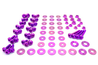 Buy purple Stage 2 Titanium Hardware Engine Bay Kit - BMW E82 135i (2007-2012)