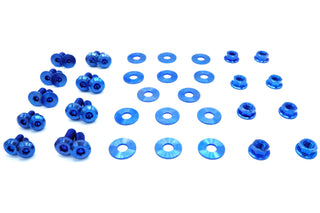 Buy blue Titanium Hardware Door Kit - BMW E82 135i (2007-2012)