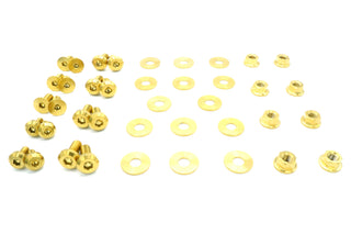 Buy gold Titanium Hardware Door Kit - BMW E82 135i (2007-2012)