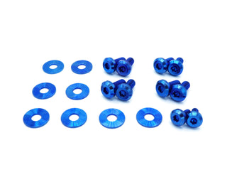 Buy blue Titanium Hardware Trunk Kit - BMW E82 135i (2007-2012)