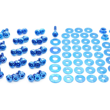 Kit de tornillería de titanio para compartimento del motor, etapa 2 - BMW F3X 335i (2012-2015)