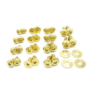 Buy gold Titanium Hardware Door Kit - BMW F30 335i (2012-2015)
