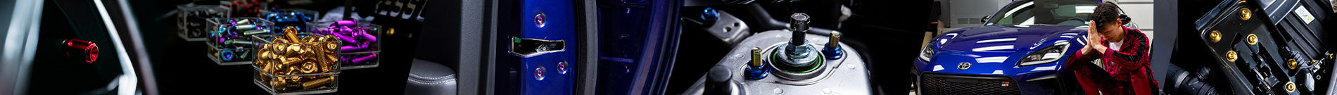 Fast Turn Fittings Titanium bolts and hardware