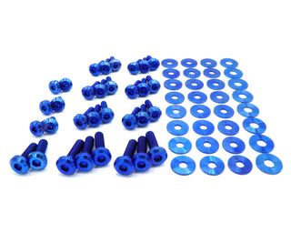 Buy blue Stage 1 Titanium Hardware Engine Bay Kit - Chevrolet Camaro (2016-Present)