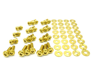 Buy gold Stage 1 Titanium Hardware Engine Bay Kit - Chevrolet Camaro (2016-Present)