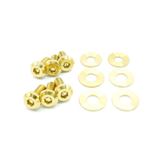 Buy gold Titanium Hardware Hood Kit - Dodge Charger (2015+)