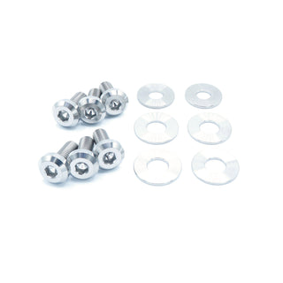 Buy polished Titanium Hardware Hood Kit - Dodge Charger (2015+)