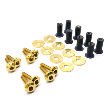 Kit de eliminación de clips de plástico con herrajes de titanio - Honda Civic Si (2012-2015) 