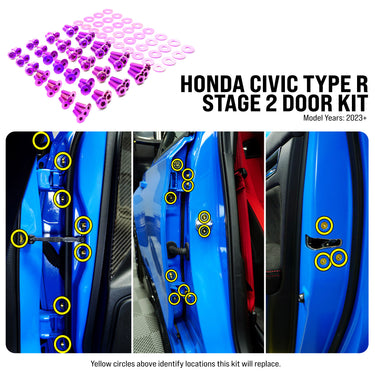 Dress Up Hardware for the Honda Civic Type R Doors FL5