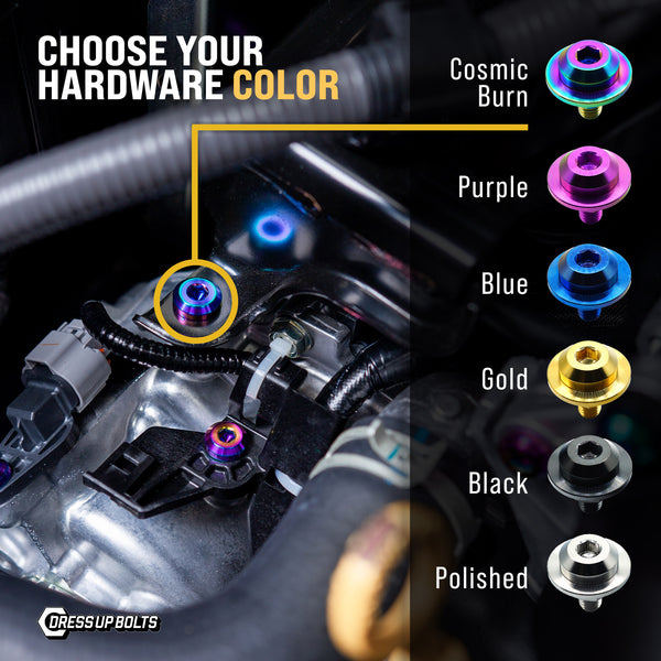 Titanium Hardware Plastic Clip Delete Kit - Honda Civic Si (2022+)