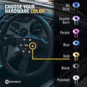 Dress Up Bolts Titanium Hardware Steering Wheel Kit - Countersunk Design
