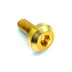 M6 x 1.00 x 15mm Motor Head Bolt – Gold Titanium Dress Up Hardware