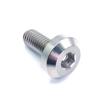 M6 x 1.00 x 15mm Motor Head Bolt – Raw Titanium Dress Up Hardware