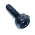 M6 x 1.00 x 24mm Motor Head Bolt – Black Titanium Dress Up Hardware