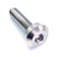 M6 x 1.00 x 24mm Motor Head Bolt – Raw Titanium Dress Up Hardware