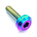 M6 x 1.00 x 24mm Motor Head Bolt – Multicolored Titanium Dress Up Hardware