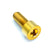 M6 x 1.00 x 15mm Socket Cap Bolt – Gold Titanium Dress Up Hardware