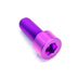 M6 x 1.00 x 15mm Socket Cap Bolt – Purple Titanium Dress Up Hardware