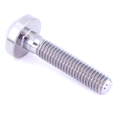 M6 x 1.00 x 30mm Polished GR5 Titanium Motor Head Bolt - Fast Turn Fittings