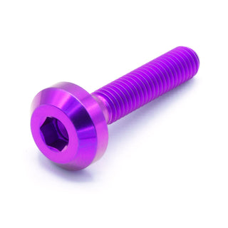 Buy purple M6 x 1.00 x 30mm Titanium Motor Head Bolt