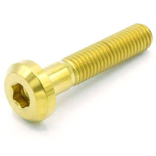 Buy gold M8 x 1.25 x 40mm Titanium Motor Head Bolt