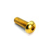 Gold M5 Titanium Button Head Bolt