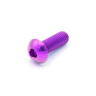 Buy purple M5 x .8 x 15mm Titanium Button Head Bolt